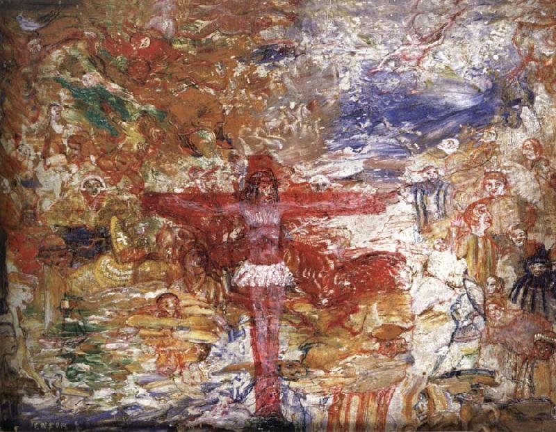 Christ in Agony, James Ensor